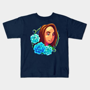 Beauty In The Roses Kids T-Shirt